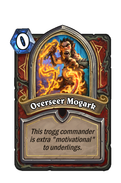 Overseer Mogark Hearthstone kártya