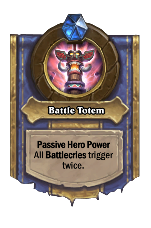 Battle Totem Hearthstone kártya