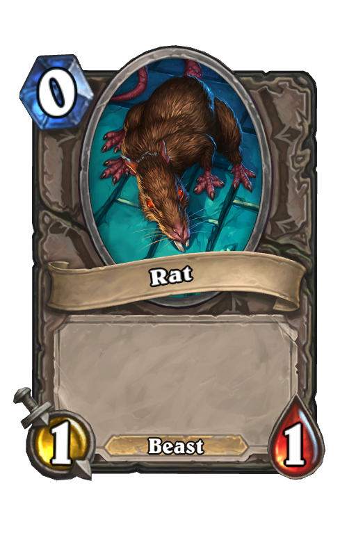 Rat Hearthstone kártya