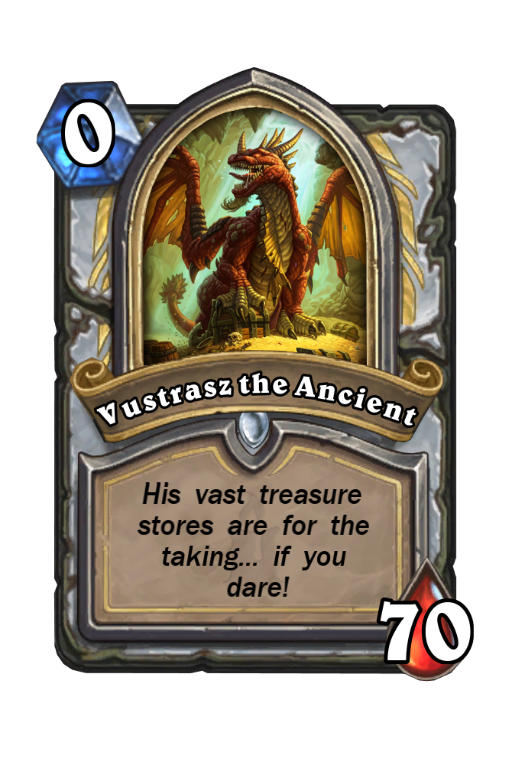 Vustrasz the Ancient Hearthstone kártya