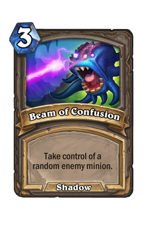 Beam of Confusion Hearthstone kártya