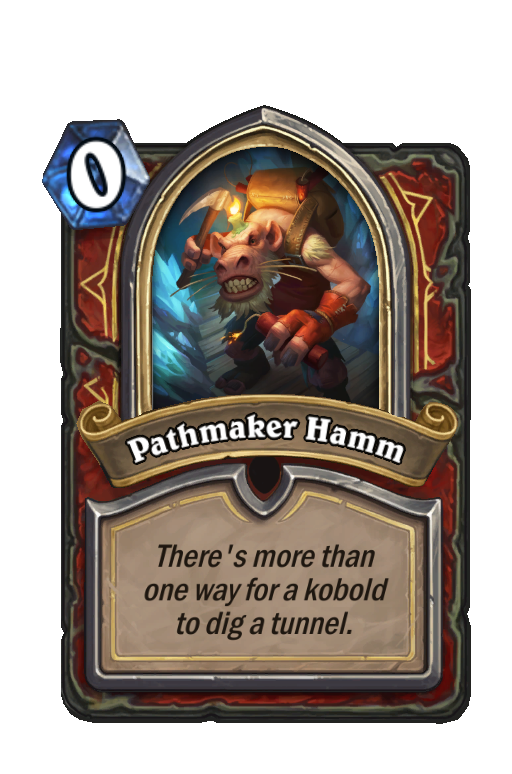 Pathmaker Hamm Hearthstone kártya