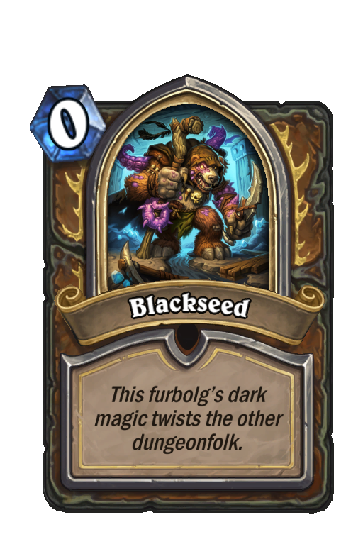 Blackseed Hearthstone kártya