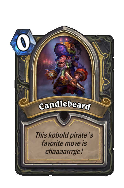 Candlebeard Hearthstone kártya
