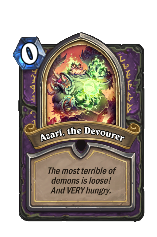 Azari, the Devourer Hearthstone kártya