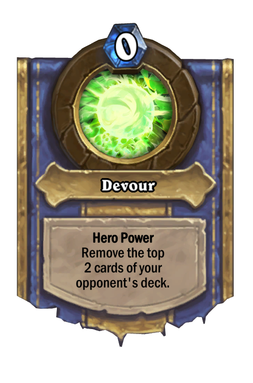 Devour Hearthstone kártya