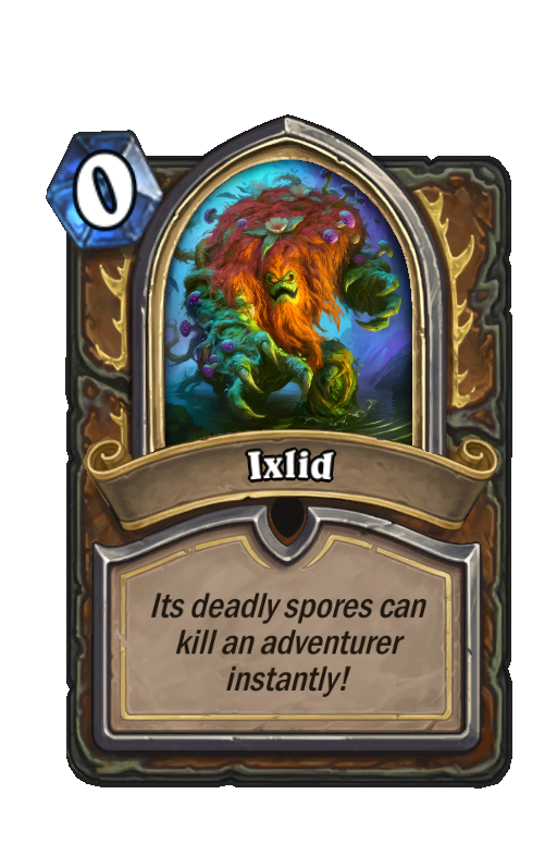 Ixlid Hearthstone kártya