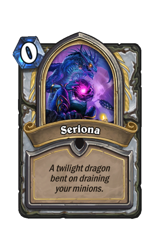 Seriona Hearthstone kártya