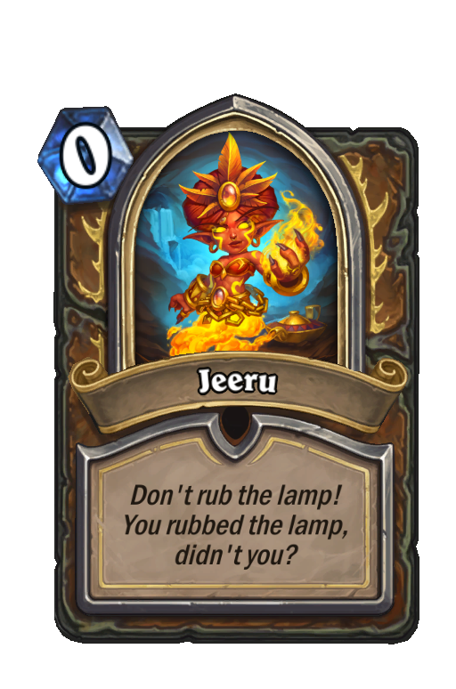 Jeeru Hearthstone kártya