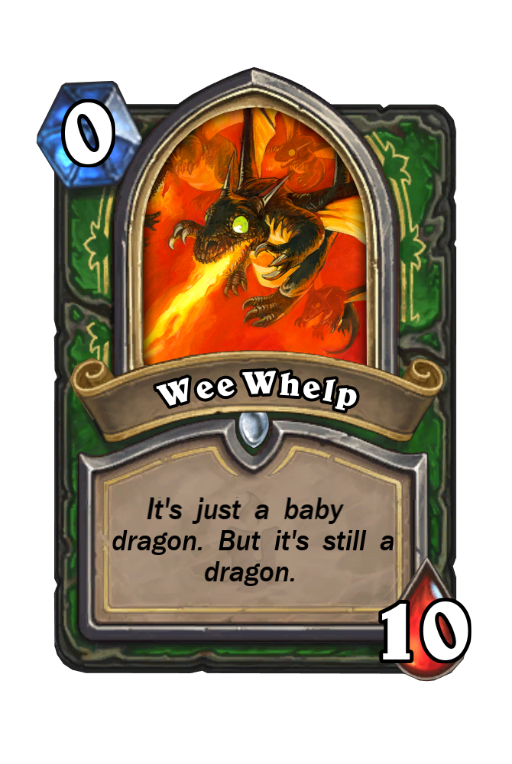 Wee Whelp Hearthstone kártya