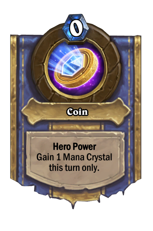 Coin Hearthstone kártya