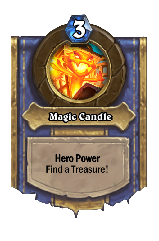 Magic Candle Hearthstone kártya