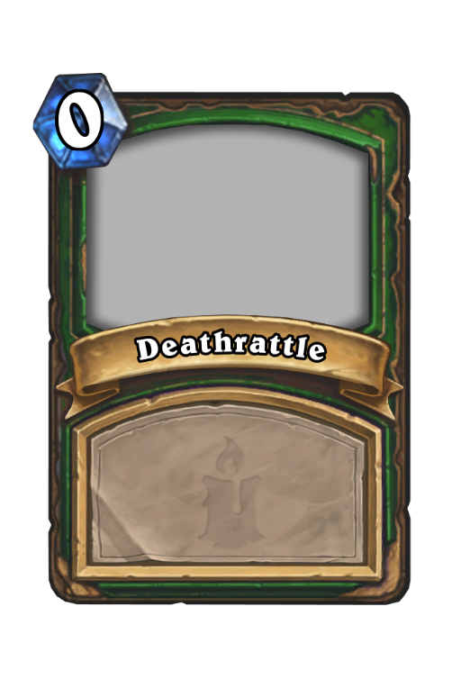 Deathrattle Hearthstone kártya
