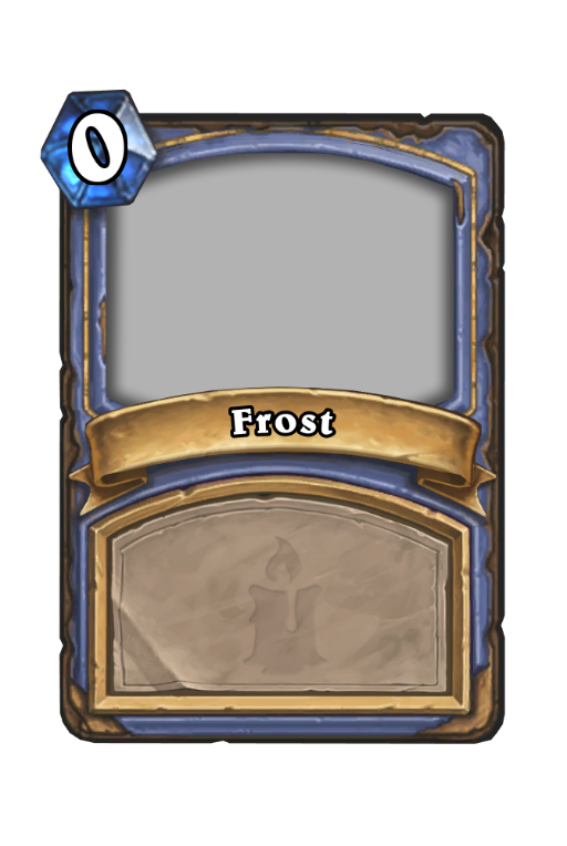 Frost Hearthstone kártya