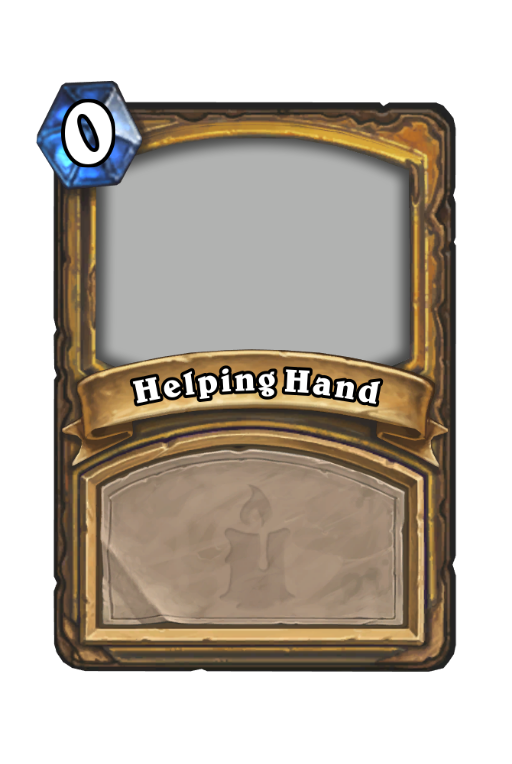 Helping Hand Hearthstone kártya