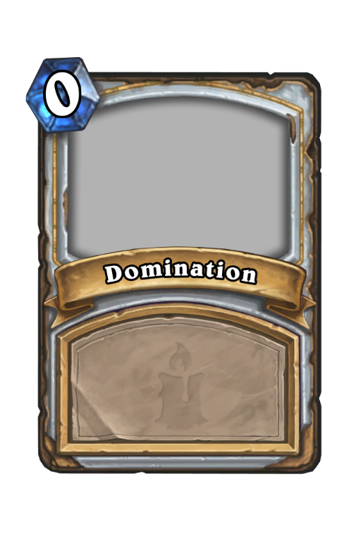 Domination Hearthstone kártya