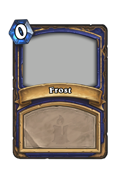 Frost Hearthstone kártya