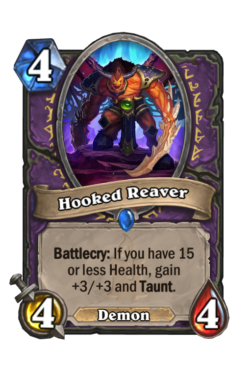 Hooked Reaver Hearthstone kártya