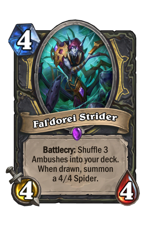 Fal'dorei Strider Hearthstone kártya