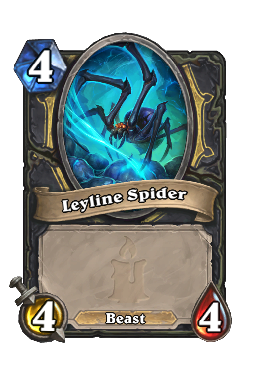 Leyline Spider Hearthstone kártya