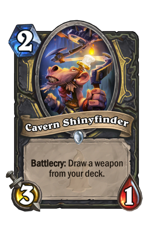 Cavern Shinyfinder Hearthstone kártya