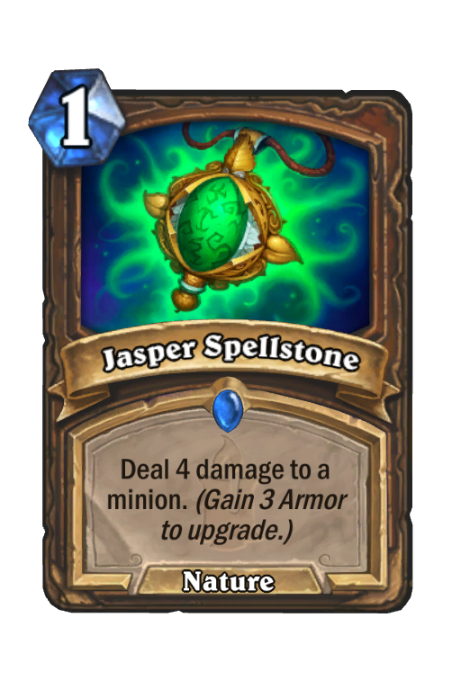 Jasper Spellstone Hearthstone kártya