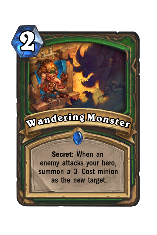 Wandering Monster Hearthstone kártya
