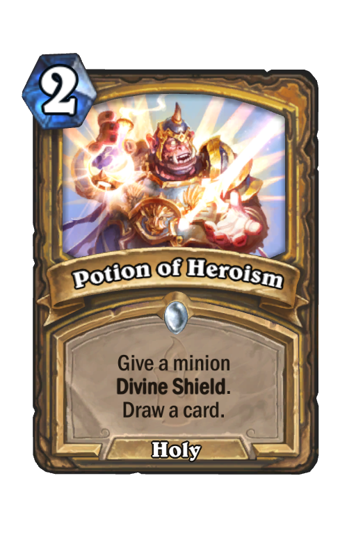 Potion of Heroism Hearthstone kártya