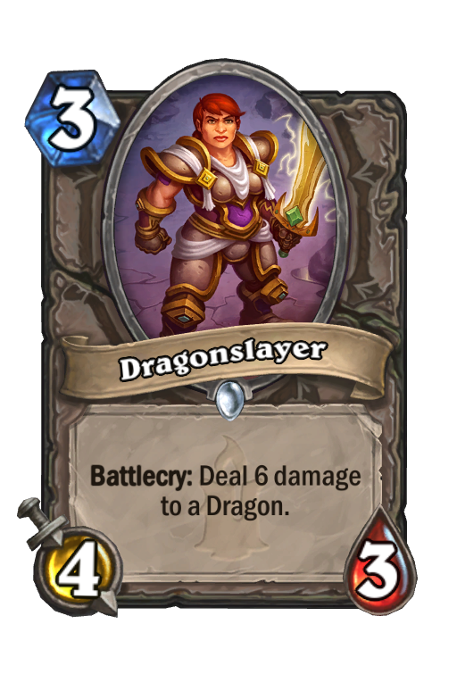 Dragonslayer Hearthstone kártya