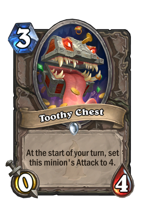 Toothy Chest Hearthstone kártya