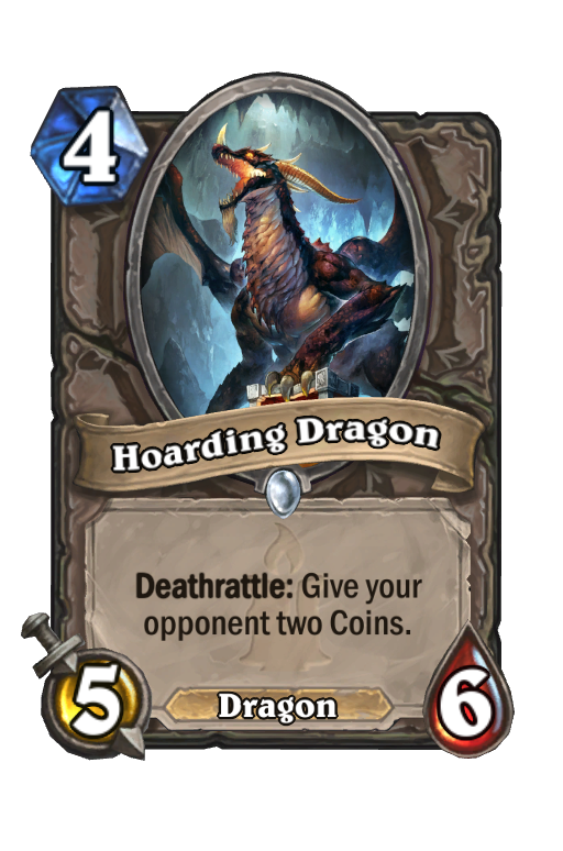 Hoarding Dragon Hearthstone kártya