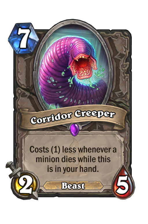 Corridor Creeper Hearthstone kártya