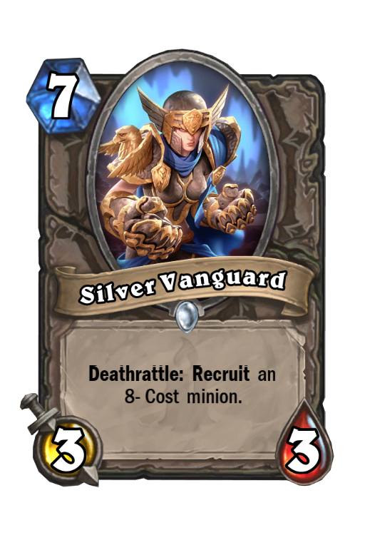 Silver Vanguard Hearthstone kártya
