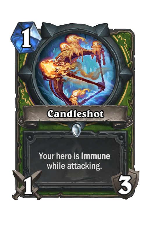 Candleshot Hearthstone kártya