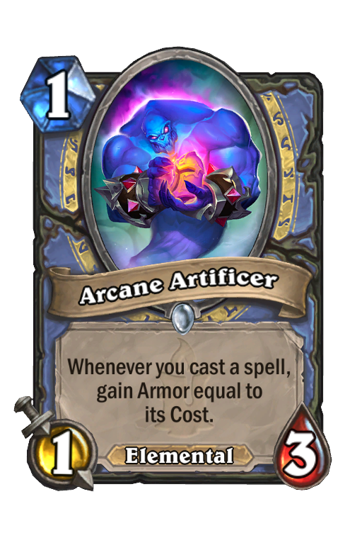 Arcane Artificer Hearthstone kártya