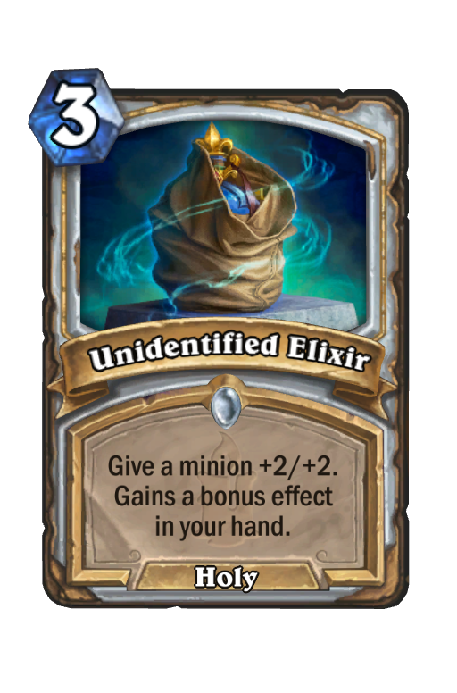 Unidentified Elixir Hearthstone kártya