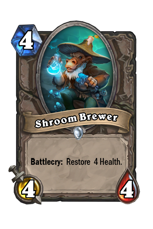 Shroom Brewer Hearthstone kártya