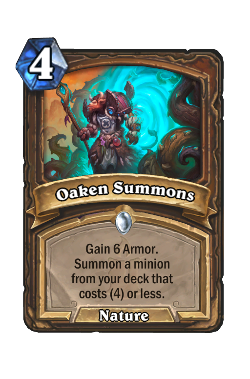 Oaken Summons Hearthstone kártya