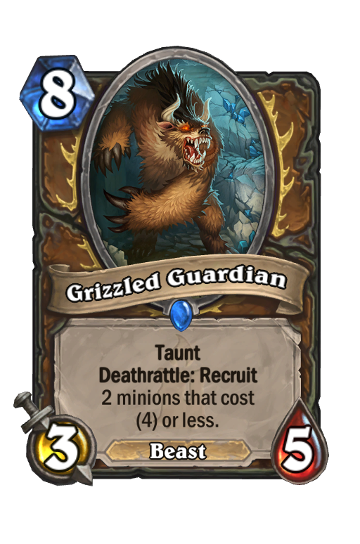 Grizzled Guardian Hearthstone kártya