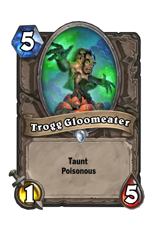 Trogg Gloomeater Hearthstone kártya