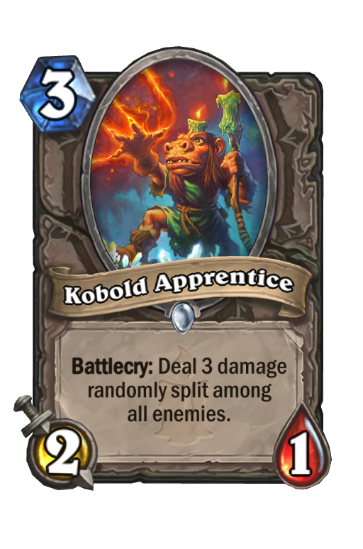 Kobold Apprentice Hearthstone kártya