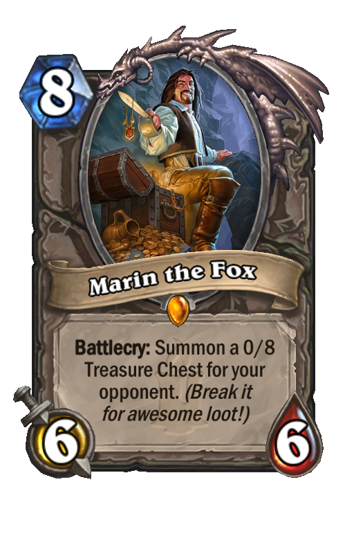 Marin the Fox Hearthstone kártya
