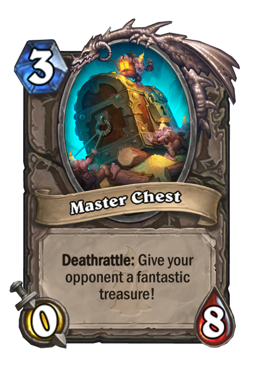 Master Chest Hearthstone kártya