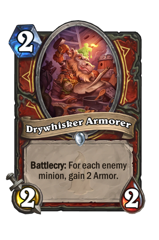 Drywhisker Armorer Hearthstone kártya
