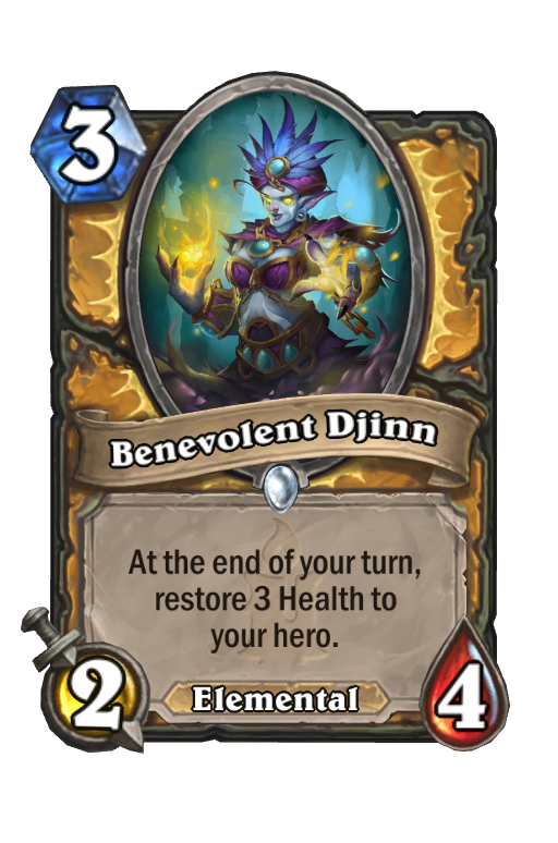 Benevolent Djinn Hearthstone kártya