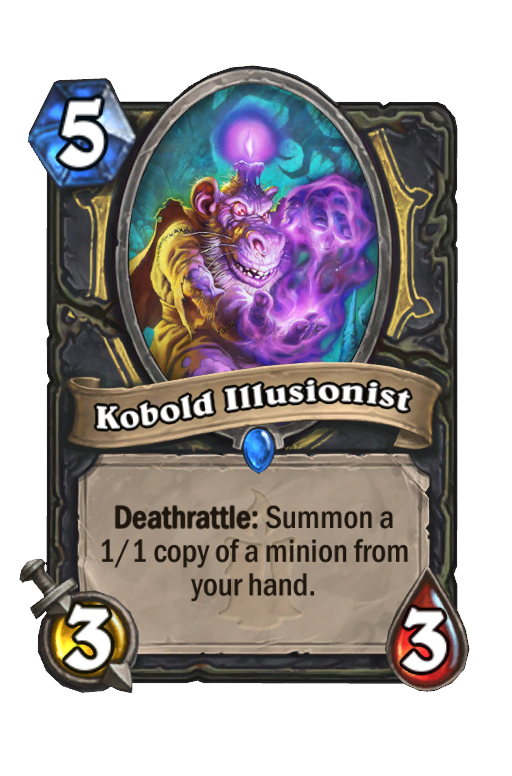 Kobold Illusionist Hearthstone kártya