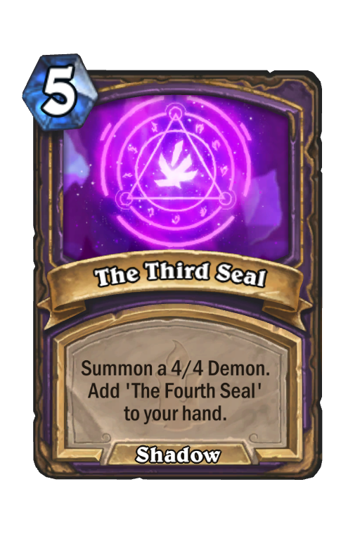 The Third Seal Hearthstone kártya