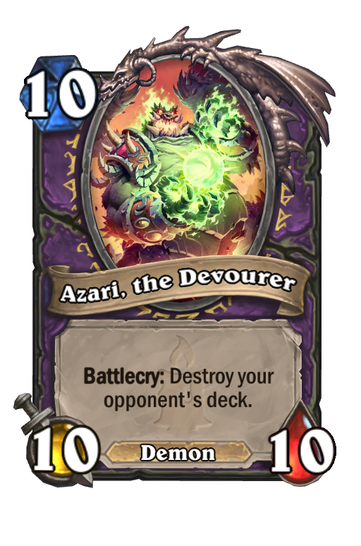 Azari, the Devourer Hearthstone kártya
