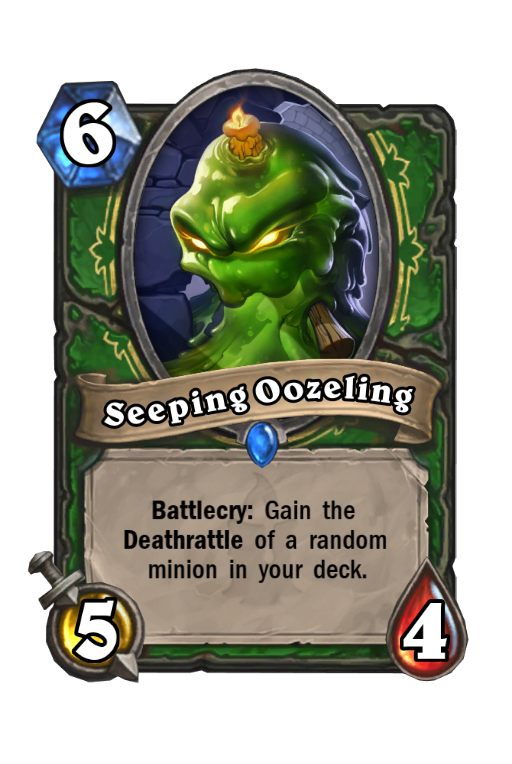 Seeping Oozeling Hearthstone kártya