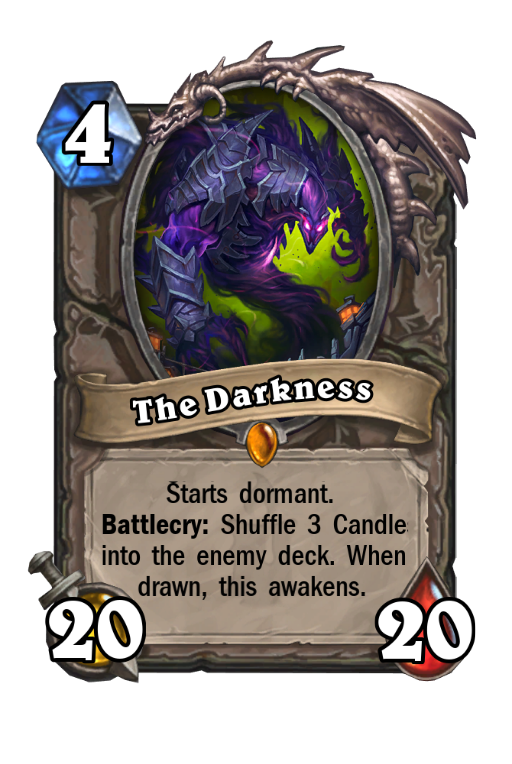 The Darkness Hearthstone kártya